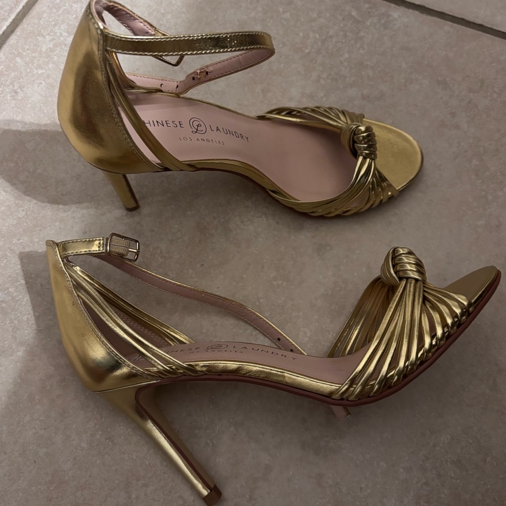 Chinese Laundry Robbie Gold Women's Heels
